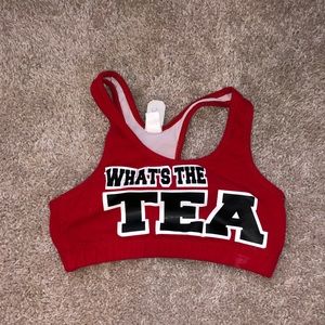 Panthers 2012 throwback sports bra